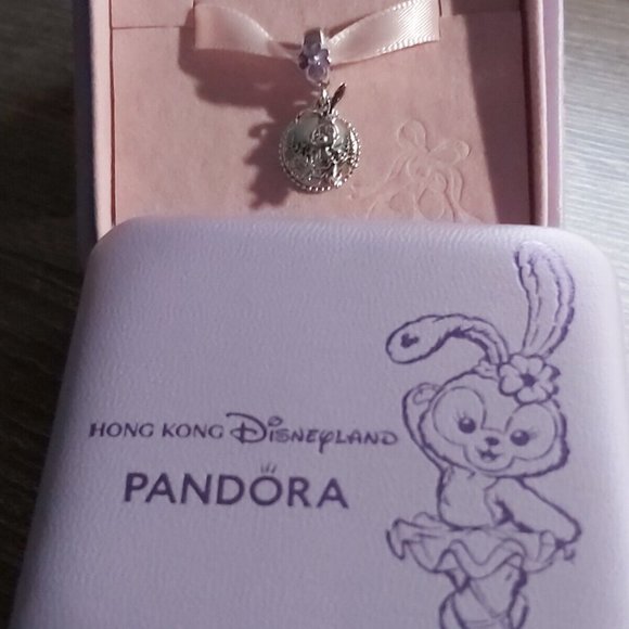 Pandora Disney Parks *Hong Kong Disneyland Exclusive* Stella Lou flower charm - Picture 8 of 14